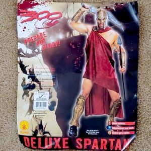 Deluxe Spartan Halloween Costume from 300 movie size X-Large